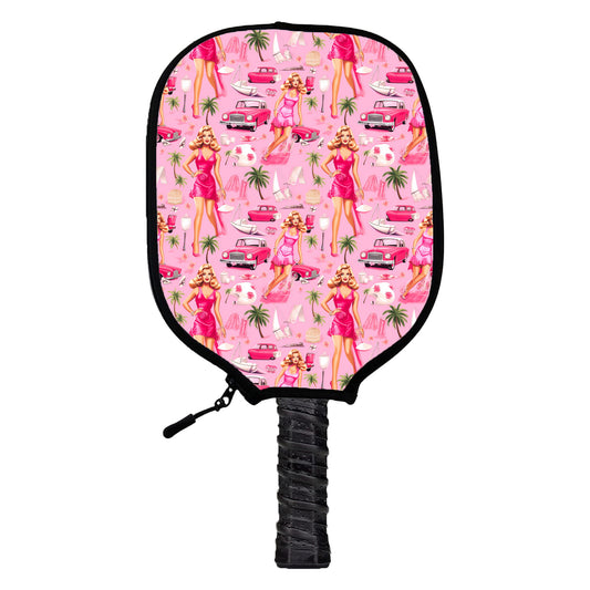 Pink Party Pickleball Cover