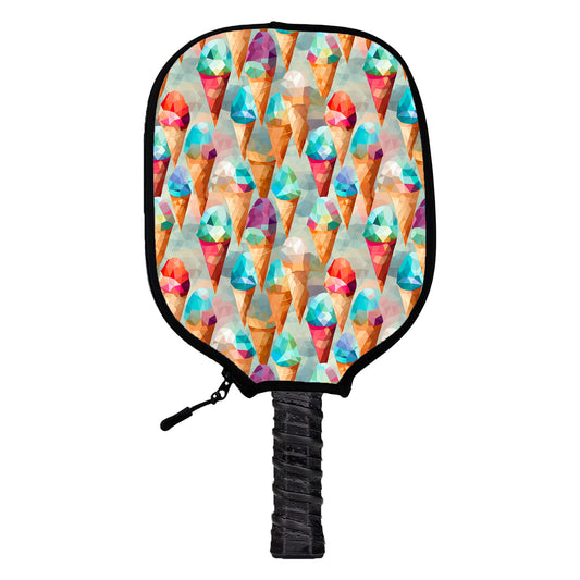 Mosaic Ice Cream Pickleball Cover