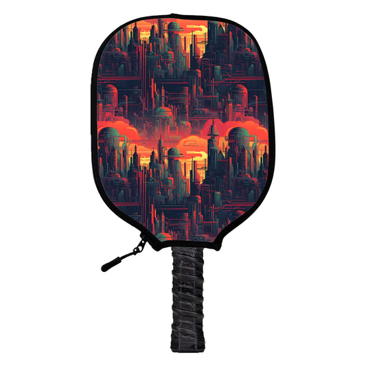 Dystopian Village Pickleball Cover