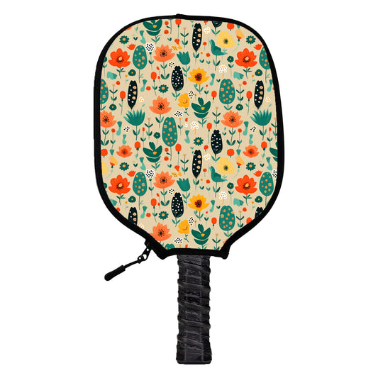 Floral Fun Pickleball Cover