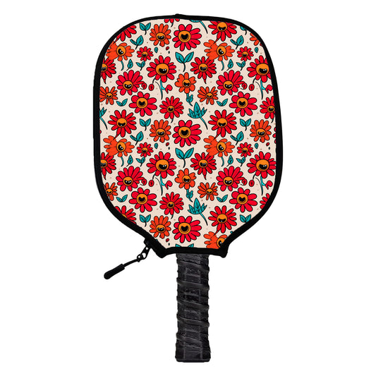 Laughing Flowers Pickleball Cover