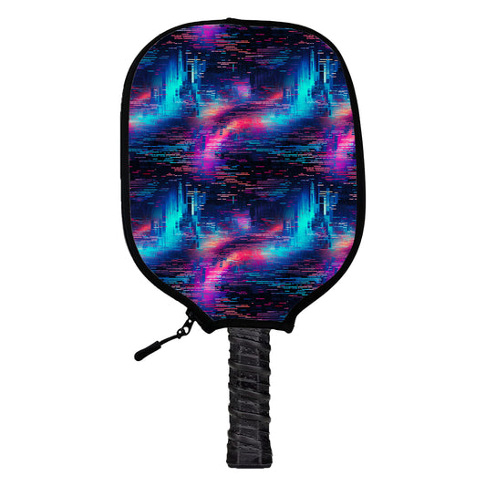 Digital Northern Lights Pickleball Cover