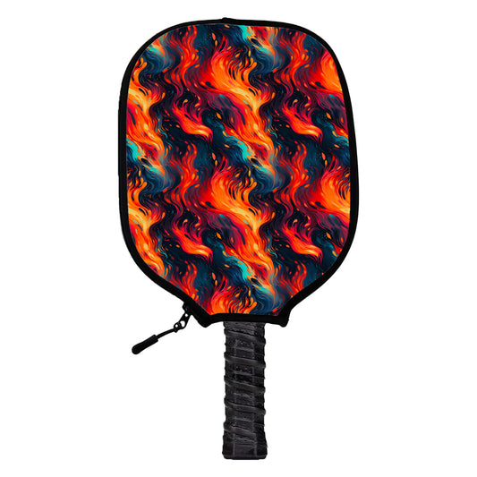 Lava Flow Pickleball Cover