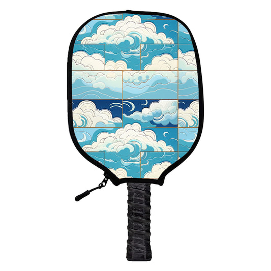 Cloud Tiles Pickleball Cover