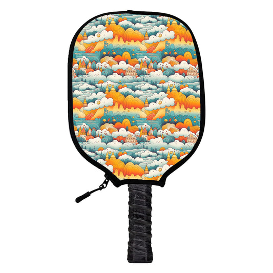 Creamsicle Sky Pickleball Cover