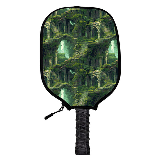 Hidden Temple Pickleball Cover