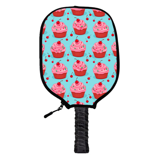 Cherry Cupcake Pickleball Cover