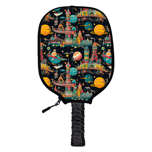 Space Carnival Pickleball Cover