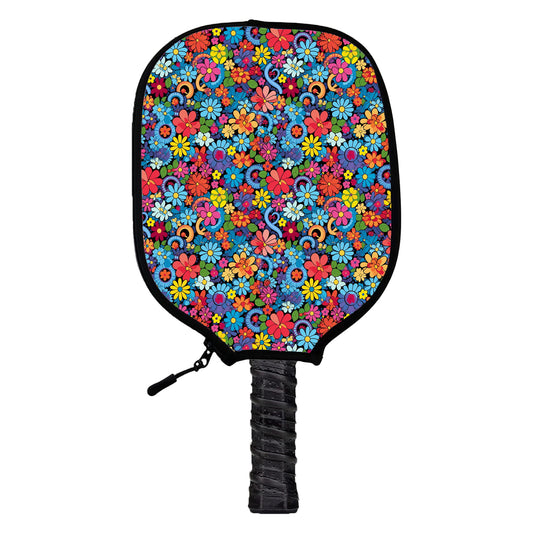 Flower Power Pickleball Cover