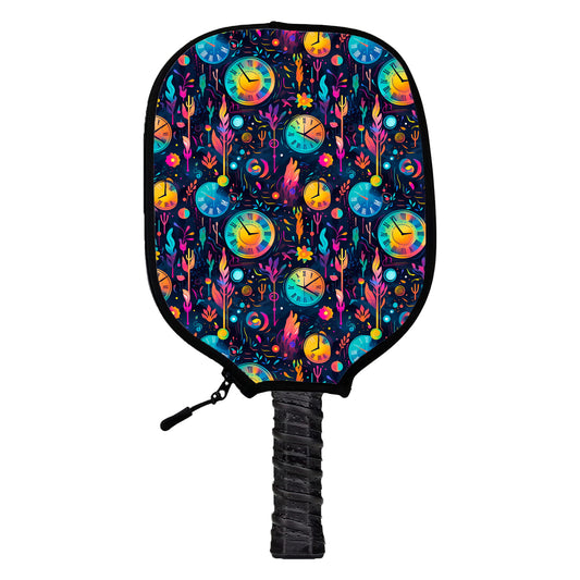 Melting Clock Pickleball Cover