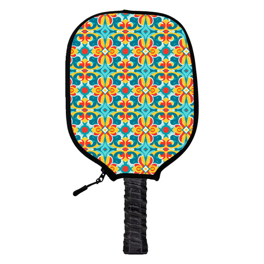 Mosaic Tile Pickleball Cover