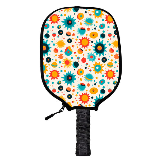 Abstract Shapes Pickleball Cover