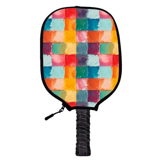 Paint Palette Pickleball Cover