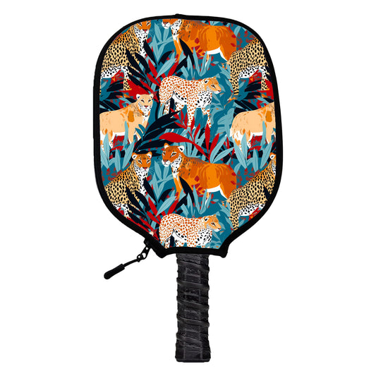 Cheetah Jungle Pickleball Cover