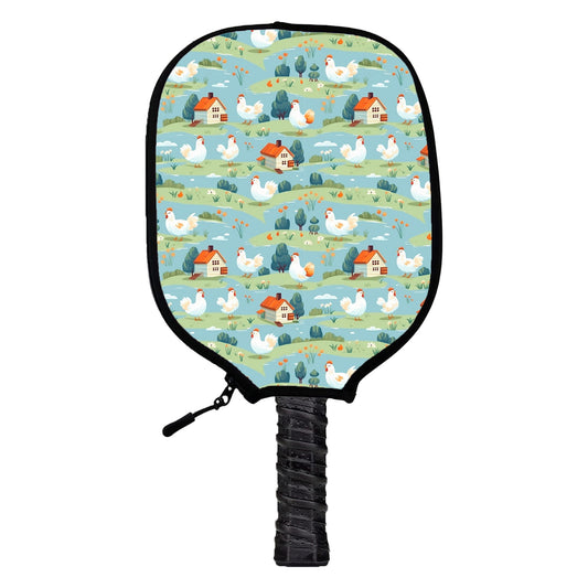 Chicken Farm Pickleball Cover