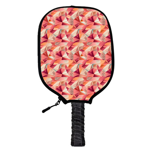 Pastel Origami Pickleball Cover