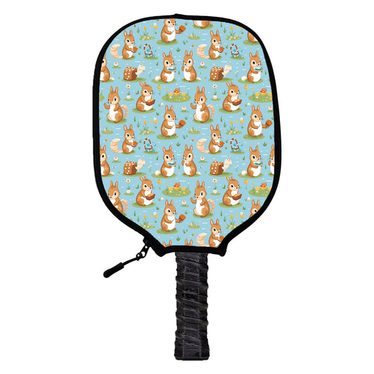 Squirrel Picnic Pickleball Cover