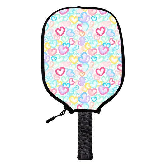 Heart Swirl Pickleball Cover