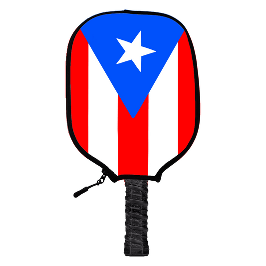 Puerto Rico Flag Pickleball Cover